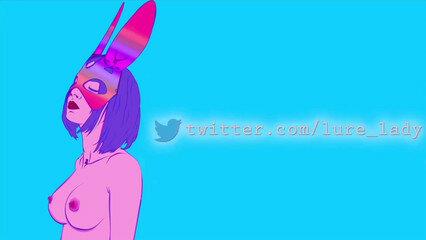 Красивый тройничок с двумя молодыми шлюшками Purple Bitch и Syndicete
